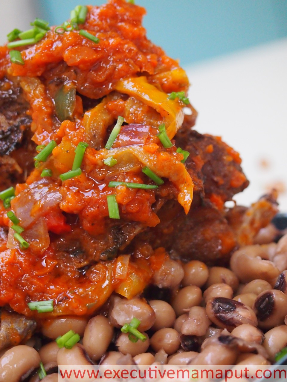 Beans & Uncle Benson's Warri Stew