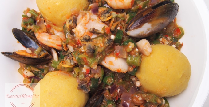 Chinwe’s ‘White’ Okro Soup